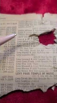 Found bits from a 1950's phonebook #oldphones