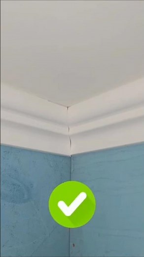 How to install ceiling cornices yourself in the corner?