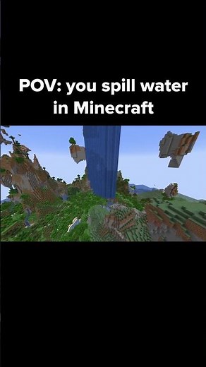 Minecraft Water Moment