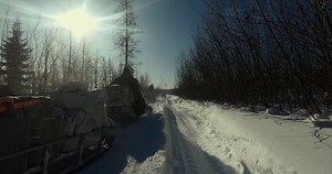 Expedición al paso Dyatlov, un moto: video de stock (totalmente libre de regalías) 1092604599 | Shutterstock