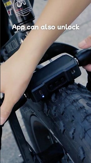 When there’s no key and you need to unlock your bike | Smart Bike Chain Lock #cycling