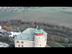 Castle Kunětická hora Drone View (4K)