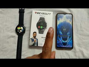 Smartwatch को Mobile से केसे Connect करें: | FIRE⚡BOLTT | TALK-2 | Bluetooth Calling- Smartwatch!