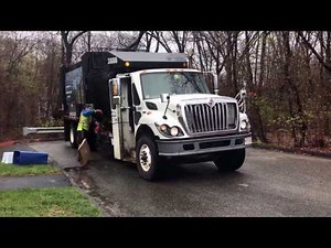 Casella Waste Services 3886 ~ International WorkStar G-S MP8000 Side Loader