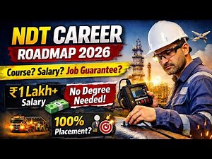 NDT CareerRoadmap 2025 | Course, Cost, Salary & Job Guarantee?