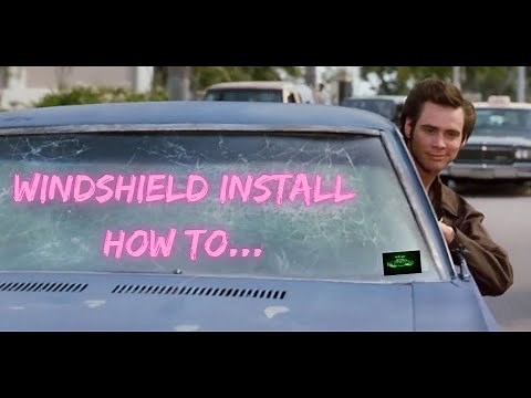 Installing windshield in 63 Nova