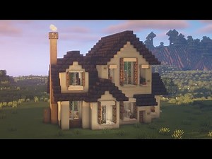 minecraft║how to build a modern farmhouse