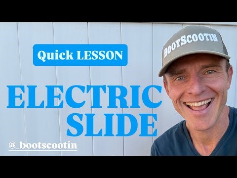 ELECTRIC SLIDE Line Dance - Quick LESSON
