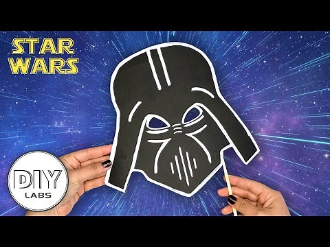 DARTH VADER MASK | Paper Craft | Fast-n-Easy | DIY Labs