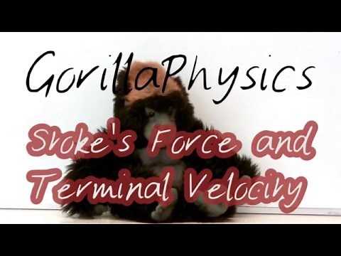 Stoke's Force and Terminal Velocity - A Level Physics Revision
