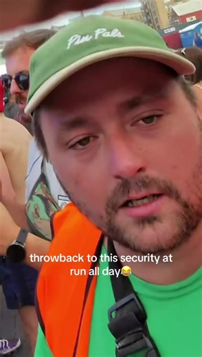 Hilarious Security Moments at Festivals