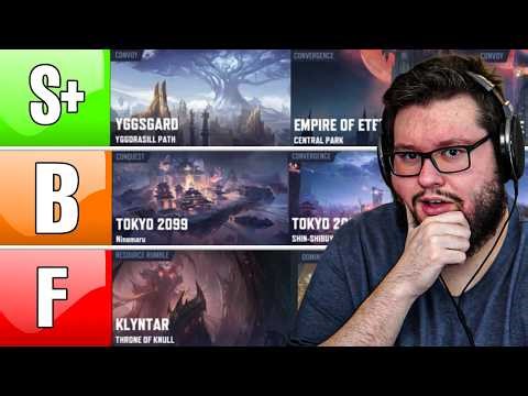 Flats OFFICIAL Marvel Rivals Map Tier List