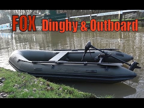 FOX Inflatable Boat and 65lb Electric Motor