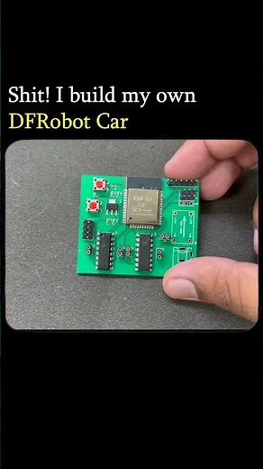 Part -1 DIY Smart Robot Car Build - PCB Design to Final Test #robotics #pcb #shorts