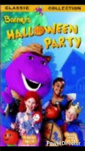 barney's Halloween party