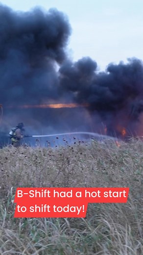 B-Shift emptied the station this morning. Multiple EMS calls and an MVC had most of our apparatus responding to calls at the same time! | Mitchell Fire/EMS