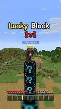 Minecraft Lucky Block Mod 1v1