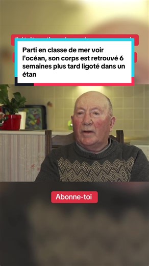 Classe de mer : corps retrouvé 6 semaines plus tard