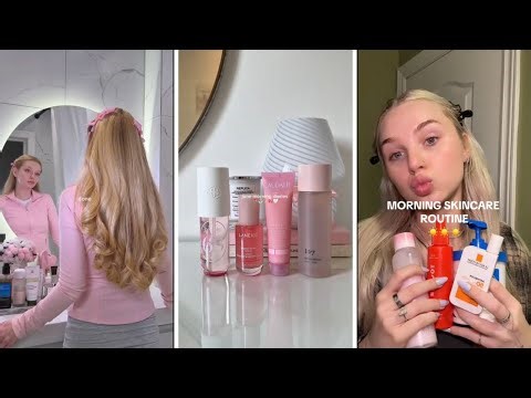 Skincare routine tiktok compilation 9