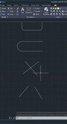 Did you know this about fillet command of AutoCAD?