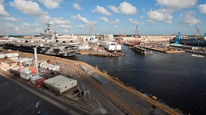 Navy breaks ground on $300 million renovation at Norfolk Naval Shipyard