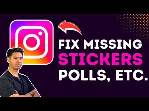 Fix Missing Instagram Stickers / Poll Questions / Music Stickers !