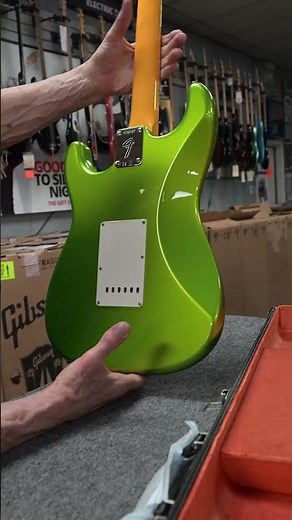 Lime Green ’69 Strat | Reverse Headstock Custom Shop