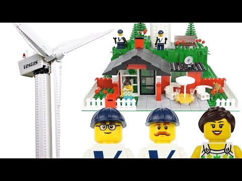 *HUGE* LEGO Vestas Wind Turbine 10268 Unboxing and Review!