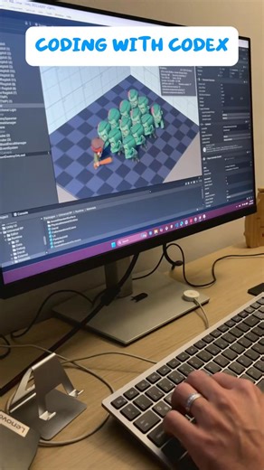Coding with codex #unity3d #3dgamedevelopment #indiedev #gamedevblog #games #codex #zombie #unitydev