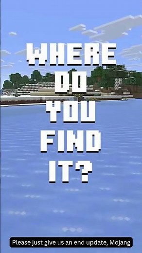 Just give us an end update Mojang😭💀 #viral #minecraft