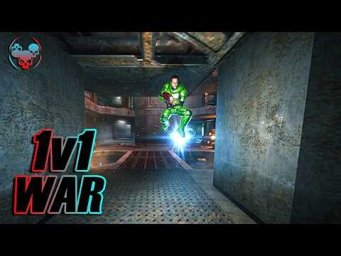 Quake 4 Multiplayer 1v1 Duel Murda1 vs Stywo0 | Intense Battle on Phrantic