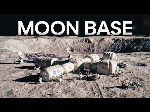 How NASA Will Build The Moon Base – SPACE COLONIZATION