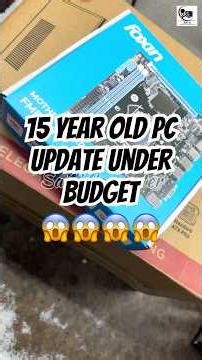 15 year old computer Update Under budget latest technology @Saijicomputer @YouTube #computer #viral