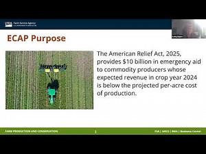 Emergency Commodity Assistance Program (ECAP) Stakeholder Overview