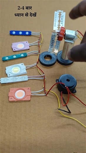 free energy generator small dc motor // #shortvideo