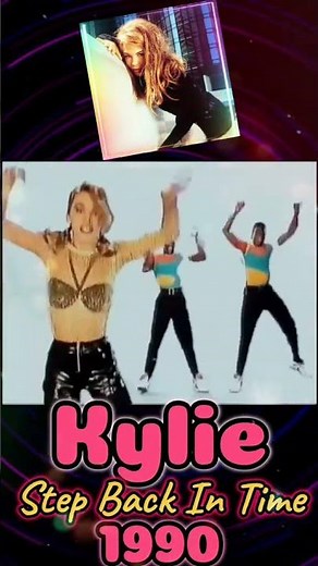 Kylie Minogue - Step Back In Time #1990 #synthpop #dance #stockaitkenwaterman #90s #shorts