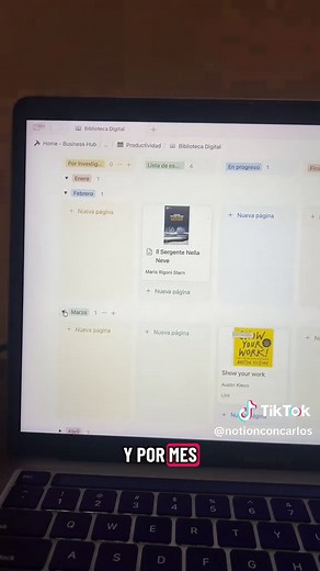 Organiza tu Biblioteca Digital con Notion