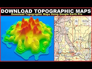 How to Download Topographic Maps I Topographic Maps Using Google Earth Pro