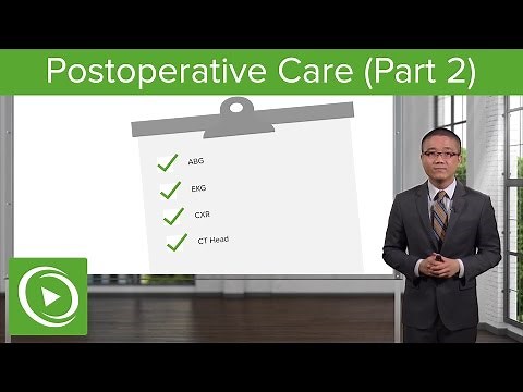 Postoperative Care (Part 2): Hypoxia, Desaturation & Mental Status – Surgery | Lecturio