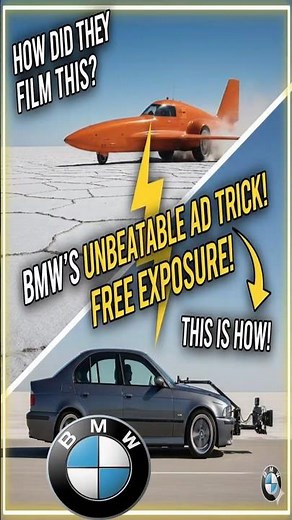 How BMW got FREE Ads using a Camera Car! 📸