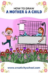 How To Draw A Mom Easy Step by Step Tutorial