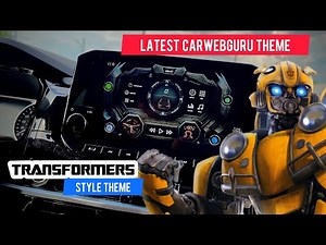 NEW Carwebguru Transformers Style Theme | Watch to find out how to get it FREE