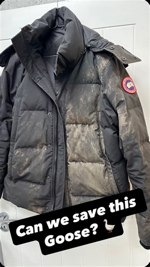 From mud-covered chaos to back-to-new 🧼✨ This Canada Goose came in looking like it had been through a battlefield… and left looking winter-ready again. Don’t write off your winter coat just because it’s had a rough day 👊 We’ve got it covered. 🧼 #CanadaGoose #manchester #BeforeAndAfter #DryCleaning #designerclothes | Clean Inc Dry Cleaning & Laundry