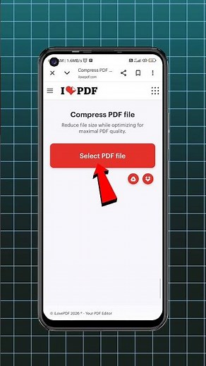 How to Reduce the Size of a PDF File || Compress PDF File Size #shorts