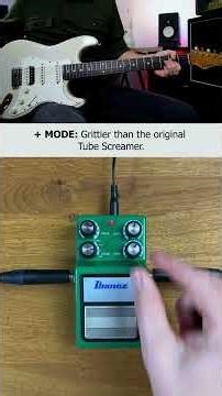 🎛 Ibanez TS9DX Turbo Tube Screamer Pedal Demo #guitarpedal #guitar #pedalboard