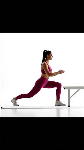 bulgarian split squat female portait