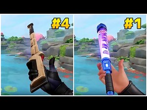 Valorant - Atlas // Cmd Baton Knife vs Bubble Pop Light Stick Knife (Best Battle Pass Knife Skin)