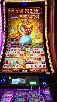 Free games on 5 Dragons slot machine!!! Bonus was fun and will play again!