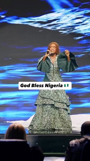 My final performance at @de9jaspirittalenthunt wasn’t just a performance. it is A Prophecy spoken over our nation 🇳🇬 God bless Nigeria. God bless Africa. Nigeria will rise and be great again. 🇳🇬 #poetry #nigeria #africa #spokenword #poem #viral | Theglobalpoet Debi