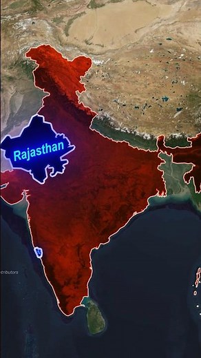 Largest and Smallest State of india